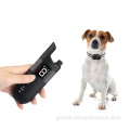  Rechargeable and waterproof pet dog bark training collar Manufactory